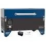 ASMOKE Portable Wood Pellet Grill and Smoker with Auto Temper Control, 8 in 1 BBQ Grill Set AS300, 256 Sq. in. Cooking Area - Includes Waterproof Grill Cover and Meat Probe, Tahoe Blue