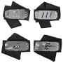 Naruto Headband with Metal Plated Cosplay Accessories Japanese Leaf Village Sand Veil Akatsuki Yahiko Kakashi (4 Pack) Naruto Headband with Metal Plated Cosplay Accessories Japanese Leaf Village Sand Veil Akatsuki Yahiko Kakashi (4 Pack)