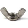 M10(3/8'')304 Stainless Steel Butterfly Wing Nut Set DIN315 Hand Twist Tighten Hardware Nut Fasteners Parts(6PCS)