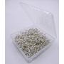 400 Pcs Silver Stainless Steel Ball & Coil Earring Hooks/Fish Hooks/Ear Wire for DIY Jewelry Making,Anti-Sensitive French Wire Hooks Jewelry Wire Earring Parts for Jewelry Making
