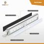 LED Closet Light Motion Activated, Cordless Under Cabinet Motion Sensor Light, Wireless Stick-on Anywhere Battery Operated 10 LED Motion Sensor Night Light for Closet Hallway Stairway, 3 Pack