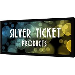 STR-235158-WAB Silver Ticket 2.35:1 4K Ultra HD Ready Cinema Format (6 Piece Fixed Frame) Projector Screen (2.35:1, 158'', Woven Acoustic Material)