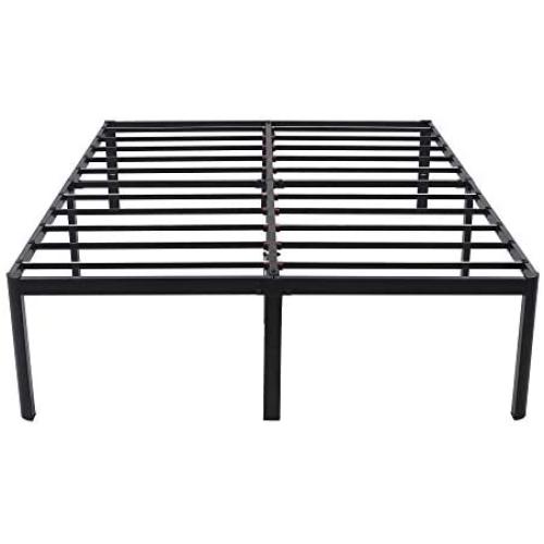 V&LX 18 Inch Tall V1406 UP-Support Deluxe Metal Slat Bed Frame (King)