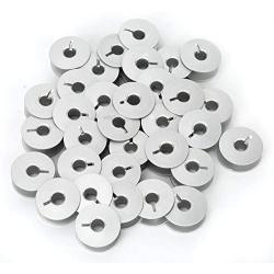 Sewing Machine Bobbin, 100pcs 55623A Aluminum Bobbins Slotted Fit For Industrial Sewing Machine Parts