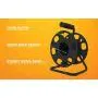 Woods 22849 Metal Extension Cord Reel Stand In Black, Heavy Duty, Quick Snap Together Design, Sturdy and Durable Stand, Easy to Grip Handles, Holds Up To 100 Feet, 14/3 Gauge Cord Woods 22849 Metal Extension Cord Reel Stand In Black, Heavy Duty, Quick Snap Together Design, Sturdy and Durable Stand, Easy to Grip Handles, Holds Up To 100 Feet, 14/3 Gauge Cord