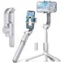 Gimbal Stabilizer for Smartphone with Extendable Bluetooth Selfie Stick and Tripod, 1-Axis Multifunction Remote 360°Automatic Rotation, Auto Balance iPhone/Android Gimbal Stabilizer for Smartphone with Extendable Bluetooth Selfie Stick and Tripod, 1-Axis Multifunction Remote 360°Automatic Rotation, Auto Balance iPhone/Android