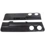 Lower Door Panel Set 2-speaker Compatible with 1978-1988 Monte Carlo Malibu (2dr) & El Camino Cutlass Regal