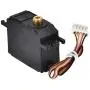 RC Car Servo, Remote Control Car Metal Servo Steering Engine Accessory for Wltoys 12428 12423 RC Car Servo, Remote Control Car Metal Servo Steering Engine Accessory for Wltoys 12428 12423