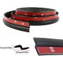 SHENGYAWAUTO Z-Shape Window Door Rubber Seal Strip Hollow Weatherstrip for Car Motor 4M 13FT