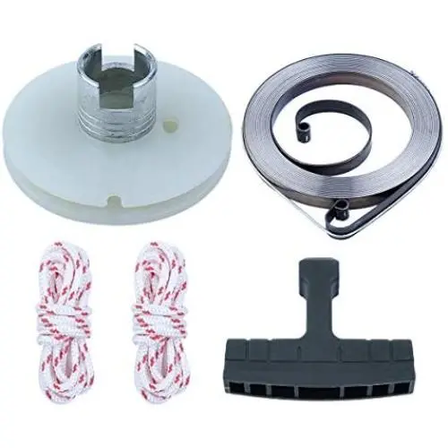 Recoil Starter Spring Pulley Handle Rope Kit Fit Husqvarna 61 266 268 268K 272 Chainsaw Replacement Parts Recoil Starter Spring Pulley Handle Rope Kit Fit Husqvarna 61 266 268 268K 272 Chainsaw Replacement Parts