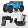 Keen so 2PCS RC Steering Cup, Aluminium Alloy RC Accessory for RGT 136100 1/10 RC Crawler Upgrade Parts