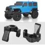 Keen so 2PCS RC Steering Cup, Aluminium Alloy RC Accessory for RGT 136100 1/10 RC Crawler Upgrade Parts