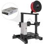 GEEETECH A10 3D Printer, Fast-Assembled Aluminum Profile DIY kit, with Open Source firmware, Breaking-resuming, High Adhesion Building Platform, Stable Movements on V-Slot Rails, 220×220×260m