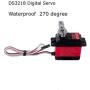 4 X DS3218 Waterproof Digital Servo with 25T Servo Arm, 20KG High Torque Full Metal Gear for RC Toys Model DIY Arduino TRX 4 Crawler (Control Angel 180°)