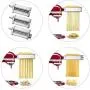 Pasta Maker Machine for Kitchenaid Mixer Attachments with 3 Pieces Pasta Roller and Cutter Set as Kitchenaid Mixer Accessories by Hozodo Pasta Maker Machine for Kitchenaid Mixer Attachments with 3 Pieces Pasta Roller and Cutter Set as Kitchenaid Mixer Accessories by Hozodo