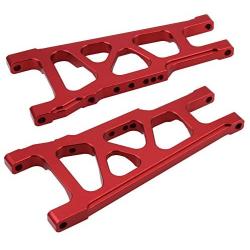 Front/Rear Aluminum Suspension A Arms Upgrade Parts 3655X for Traxxas 1/10 Slash 4x4 Stampede VXL 4WD RC Car