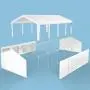 Peaktop Outdoor 13X26 Party Tent Heavy Duty Wedding Tent Outdoor Gazebo Event Shelter Canopy with Carry Bags Peaktop Outdoor 13X26 Party Tent Heavy Duty Wedding Tent Outdoor Gazebo Event Shelter Canopy with Carry Bags