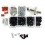 Readytosky RC Car Screws Box Repair Tool Kit 1/10 Scale Bend Body Clips Pins Accessories Set for 1/10 HSP RC Car DIY Kits(270PCS)