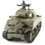 Heng Long 2.4Ghz TK6.0 1/16 Scale Radio Remote Control US M4A3 Sherman (105mm Howitzer) Tank Air Soft RC Battle Tank Smoke & Sound
