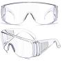 Stylle Safety Goggles Glasses, Protective Eyewear with Clear Lens Wide Vision Scratch Resistant Splash Proof Eye Shield Googles for Work Lab Chemistry 1