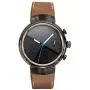 Kartice Compatible with ASUS ZenWatch 3 Band,Vintage Genuine Leather Watch Band Strap Replacement Watchband Metal Clasp Buckle (Brown 14mm)