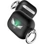 HALLEAST Compatible AirPods Pro Case, Eagle Alloy Metal Protective Cover for Apple Airpod Pro 2019, Front LED Visible, NOT Support Wireless Charging, All Metal Provides Better Protection, Bright