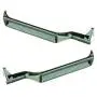 Door Handle Black Metal Inner Pair Set for Ford Bronco F150 F250 F350 F800 F53