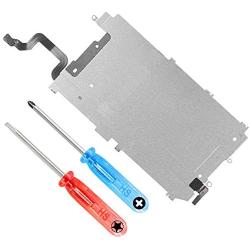 MMOBIEL LCD Metal Back Plate Replacement Compatible with iPhone 6 with Heat Shield incl 6 x Screws and 2 x Screwdrivers