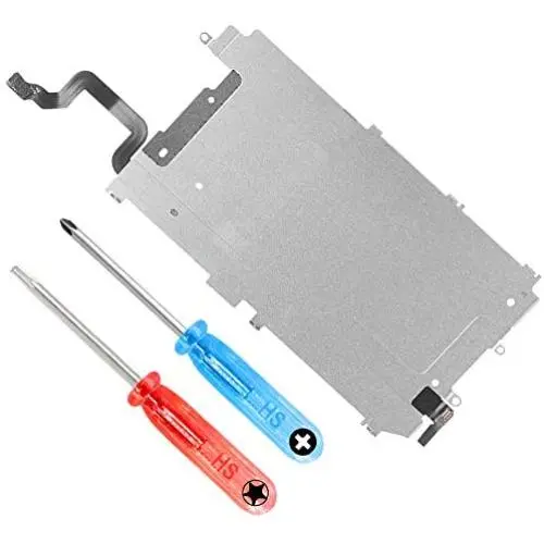 MMOBIEL LCD Metal Back Plate Replacement Compatible with iPhone 6 with Heat Shield incl 6 x Screws and 2 x Screwdrivers MMOBIEL LCD Metal Back Plate Replacement Compatible with iPhone 6 with Heat Shield incl 6 x Screws and 2 x Screwdrivers