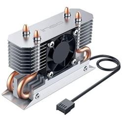 ineo M.2 2280 SSD Rocket Heatsink Built-in Cooling Fan [M3]