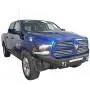 Hooke Road Dodge Ram Bumper Full Width Front Bumper w/120W LED Light Bar & D-Rings for 2013-2018 Ram 1500 (Exclude Rebel)