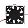 MakerFocus 4pcs 3D Printer Fan 12V, 40mm 12 Volt Fan 0.08A DC Mini Quiet Cooling Fan 40X40X10mm with 28cm Cable for 3D Printer, DVR and Other Small Appliances Series Repair Replacement