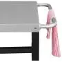Royal Gourmet Double-Shelf Movable Dining Cart Table,Commercial Multifunctional Stainless Steel Flattop Worktable PC3401S Royal Gourmet Double-Shelf Movable Dining Cart Table,Commercial Multifunctional Stainless Steel Flattop Worktable PC3401S