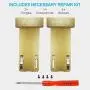B0501 Replacement Parts Studio 2 Hinge Accessories Repair Kit Compatible with Beats by Dr Dre Studio 2 Wired/Wireless B0500/B0501 Headphones (Gold)