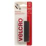 VELCRO Brand Sticky Back Strips with Adhesive | 4 Count | Black 3 1/2 x 3/4 In | Hook and Loop Fasteners for Home Organization, Classroom or Office