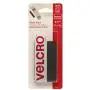VELCRO Brand Sticky Back Strips with Adhesive | 4 Count | Black 3 1/2 x 3/4 In | Hook and Loop Fasteners for Home Organization, Classroom or Office