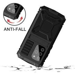 Case Compatible with Samsung S20 Plus(6.7''), (Military Grade Drop Protection) (Dustproof) Heavy Duty Rugged Military Cover with Kickstand Compatible with Samsung Galaxy S20 Plus(2020),Black