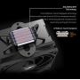 Zalman CNPS 10X Performa Blackout, Extreme Performance CPU Cooler, Powerful 135mm Annular Fan, Asymmetric Heatpipes - Black