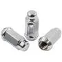 Wheel Accessories Parts Bulge Acorn M14 X 1.50 Thread 1.90'' Long for Trucks 19mm(3/4'') Hex 14x1.5 (32 M14x1.50, Chrome)