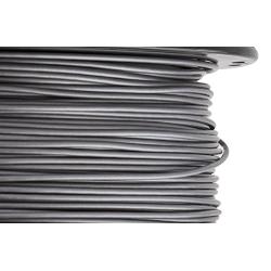 HATCHBOX ABS 3D Printer Filament, Dimensional Accuracy +/- 0.03 mm, 1 kg Spool, 1.75 mm, Silver (3D ABS-1KG1.75-SLV)