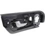 Interior Door Handle compatible with Volvo S60 01-09 Front LH Inside Satin Chrome and Black Housing Plastic and Metal w/Kits
