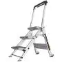 Little Giant Ladders, Safety Step, 3-Step, 3 foot, Step Stool, Aluminum, Type 1A, 300 lbs weight rating, (10310BA) Little Giant Ladders, Safety Step, 3-Step, 3 foot, Step Stool, Aluminum, Type 1A, 300 lbs weight rating, (10310BA)