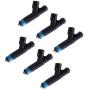 ROADFAR Fuel Injectors Parts, 4 Hole Engine Fuel Injector Kits Fit for 05 06 07 08 for Chrysler for Pacifica,05 06 for Chrysler for Town Country,05 06 07 Dodge Grand Caravan 04861238AC,Set of 6