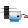 GoolRC Metal Gearbox 380 Brushed Motor Speed Change Replacement for 1/12 MN-D90 FJ-45 RC Car Parts (Black)