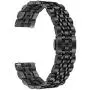 TRUMiRR Band for Samsung Galaxy Watch 42mm / Watch 3 41mm / Active 2 40mm 44mm, 20mm Solid Metal Stainless Steel Watchband Butterfly Buckle Strap Bracelet for Garmin Vivoactive 3 / Venu