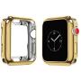 top4cus Environmental Soft Flexible TPU Anti-Scratch Lightweight Protective 38mm Iwatch Case Compatible with Apple Watch Series 5 Series 4 Series 3 Series 2 Series 1 - Gold