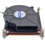 1U Server CPU Cooler Cooling Fan Copper Heatsink for Intel Xeon LGA 1366 1356 Industrial Workstation Computer Active Cooling