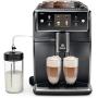 Saeco Xelsis Super Automatic Espresso Machine, Titanium Metal Front, SM7684/04