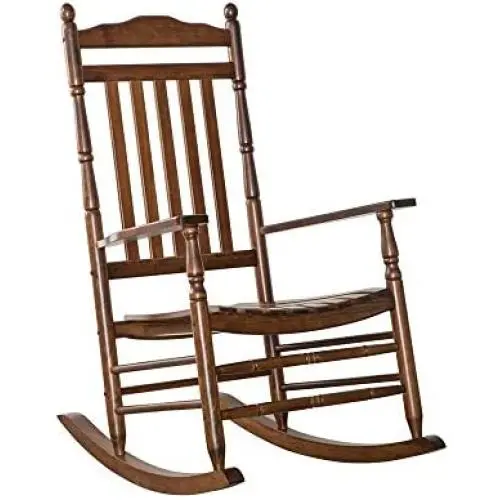 B&Z KD-22N Rocking Chairs Wood Porch Furniture Outdoor Indoor Natural OAK