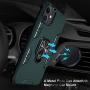 iPhone 11 Case, Maxuni iPhone 11 Protective Case with Ring Kickstand, Drop Tested Anti-Scratch Impact-Resistant Bumpers Cover with Stand Metal Plate to Magnetic Car Mount(6.1 inch)